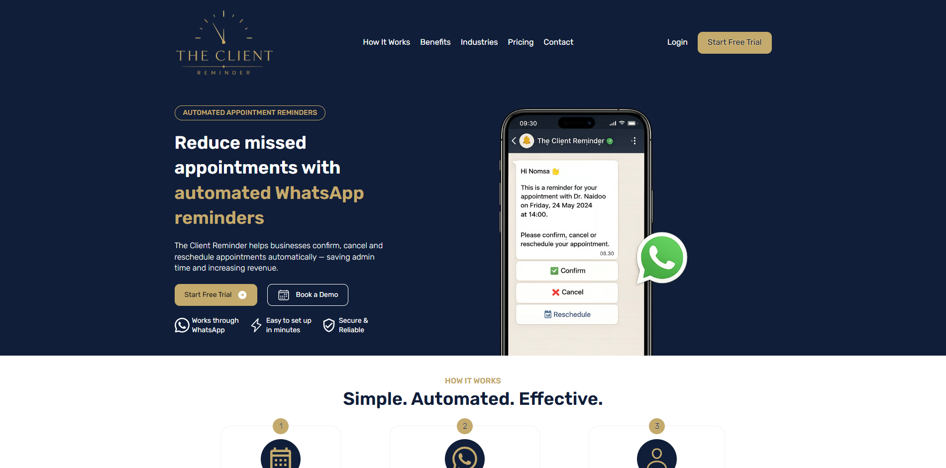 Appointment Setting App screenshot 1